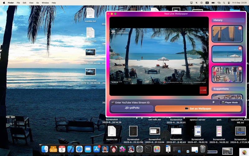 Real Live Wallpaper screenshot