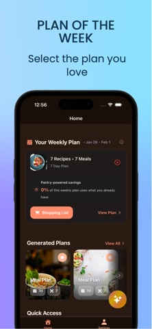 Menu Miser screenshot