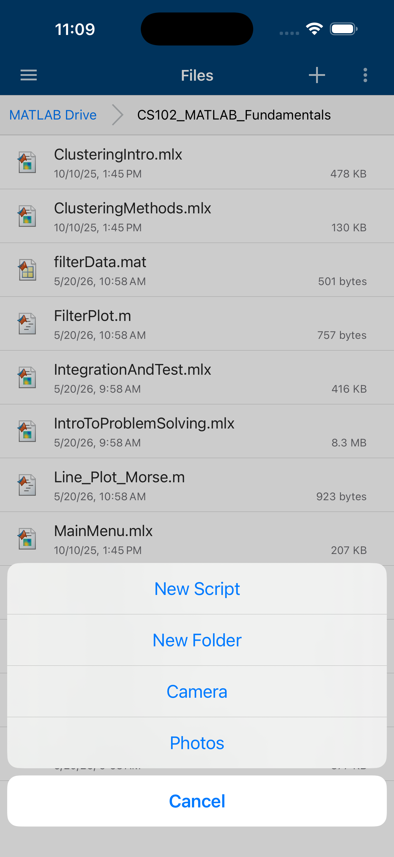MATLAB Mobile