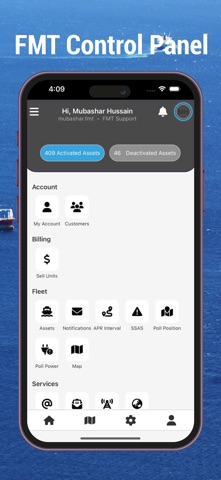 FMT Control Panel Screenshot 2 of 4