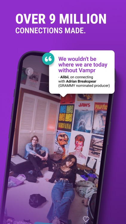 Music Network & Jobs | Vampr.