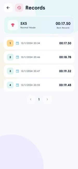 Schulte Grid-Attention Trainer screenshot 4
