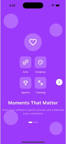 Sportfolio iPhone screenshot