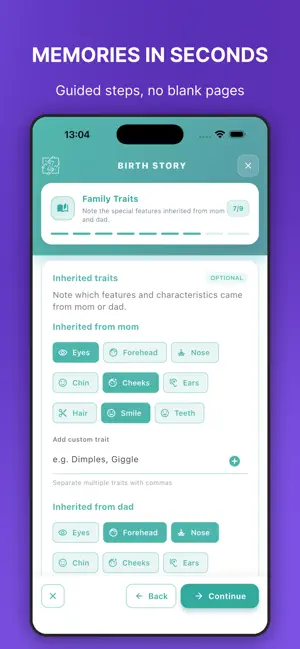 Zeitarc: Baby Tracker & Diary screenshot 4