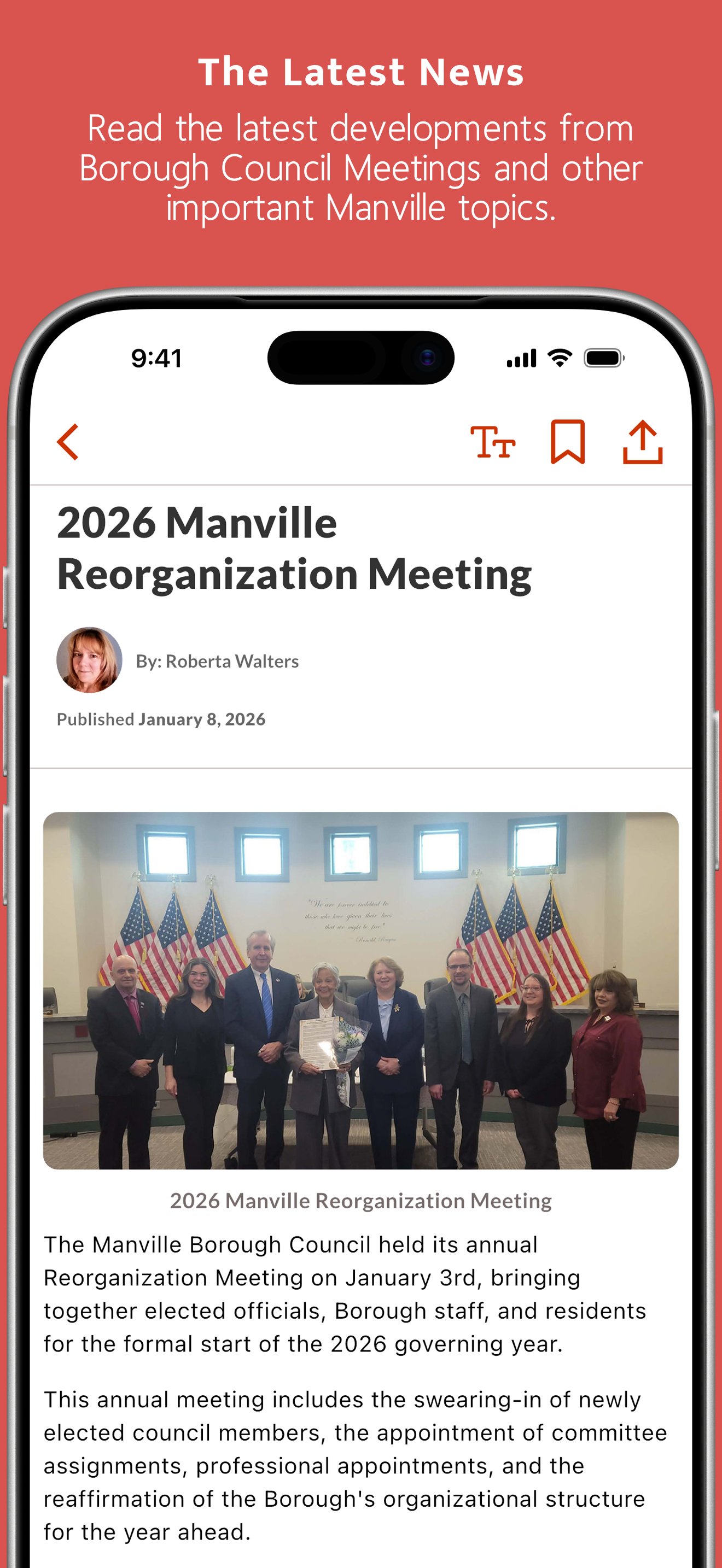 ManvilleToday: Local Town News screenshot 3