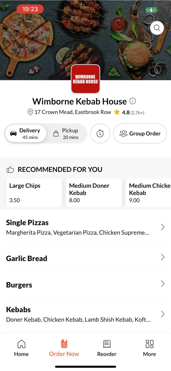Screenshot #2 pour Wimborne Kebab House,