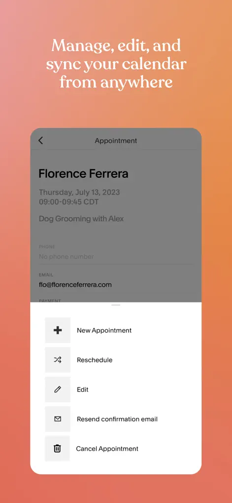 Acuity: Appointment Scheduler - Business App | MWM