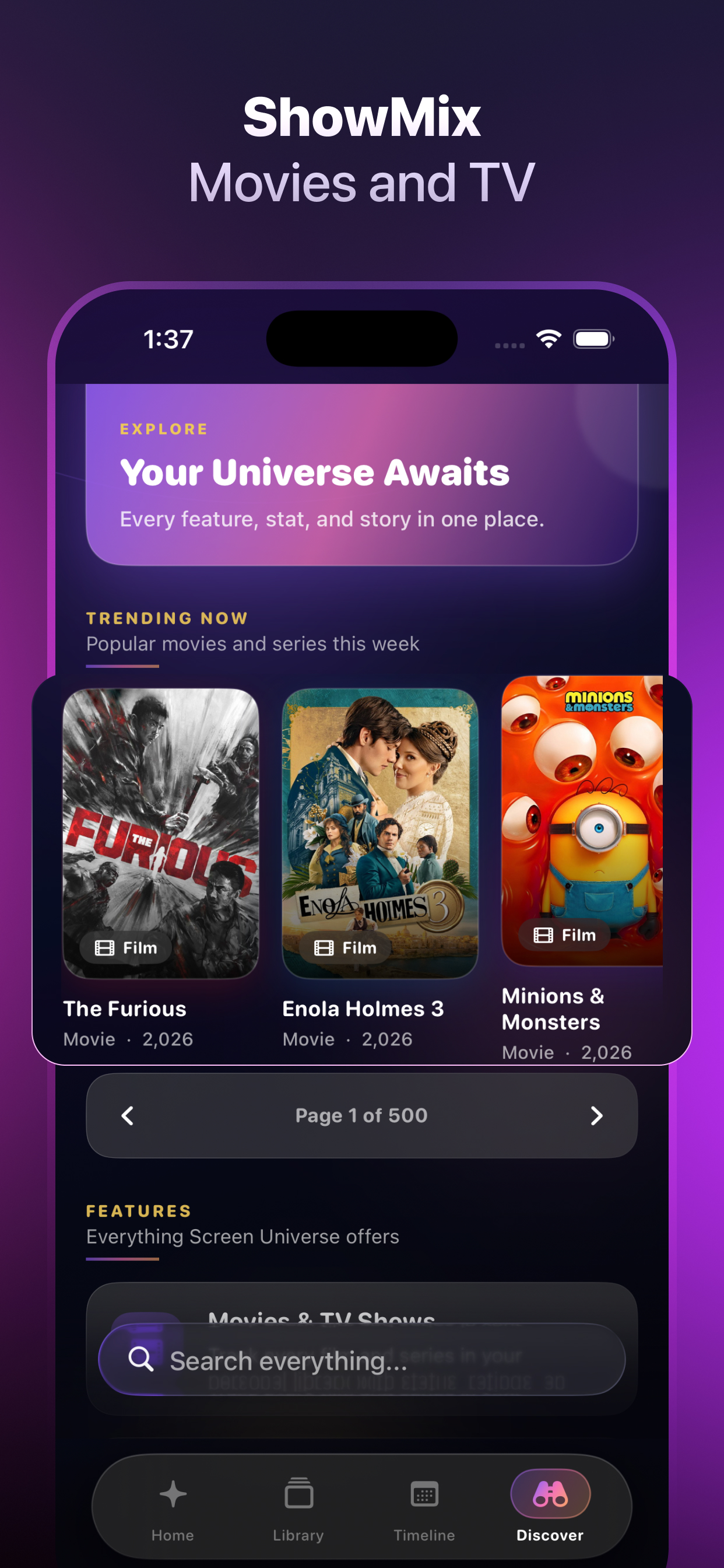 ShowMix - Movies and TV screenshot 3