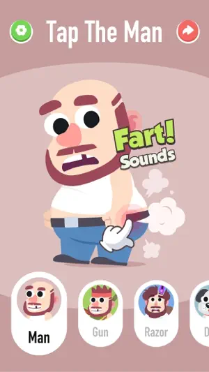 Fart Man - Fart Sounds Game screenshot 1