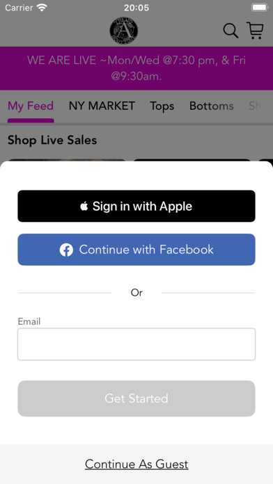 Trend A Boutique Screenshot 1 - AppWisp.com Trend A Boutique Screenshot 1 - AppWisp.com