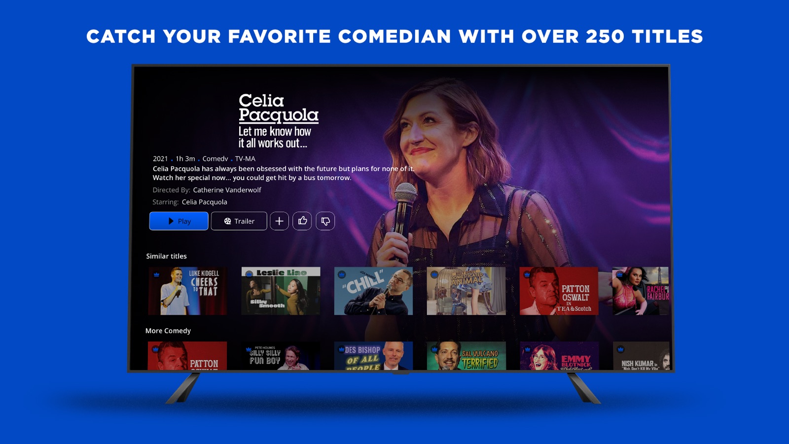 Gorilla Comedy+ apple_tv screenshot 3