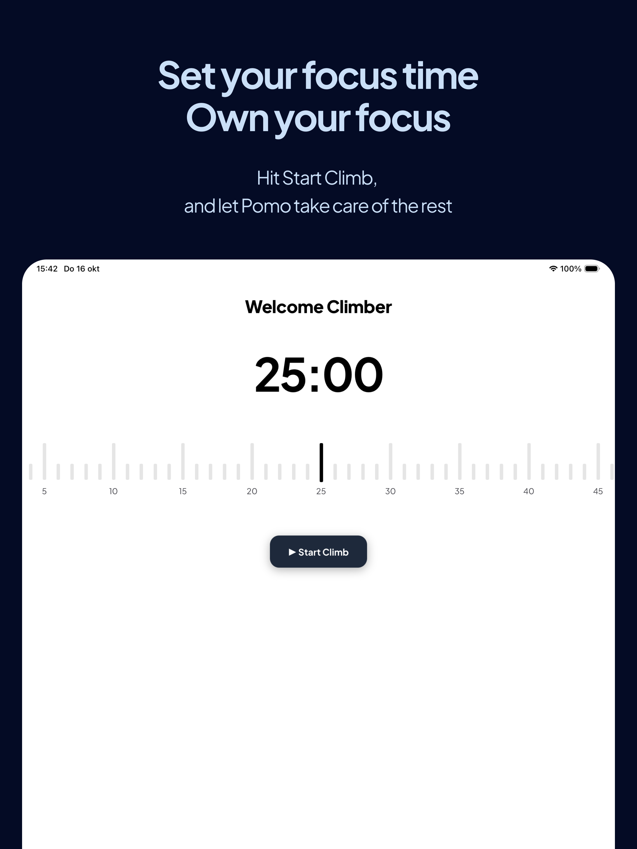 Pomo Focus Timer: Work & Study