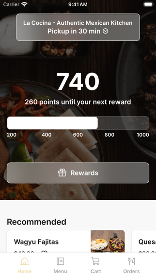 La Cocina iPhone screenshot 1 - Food & Drink app