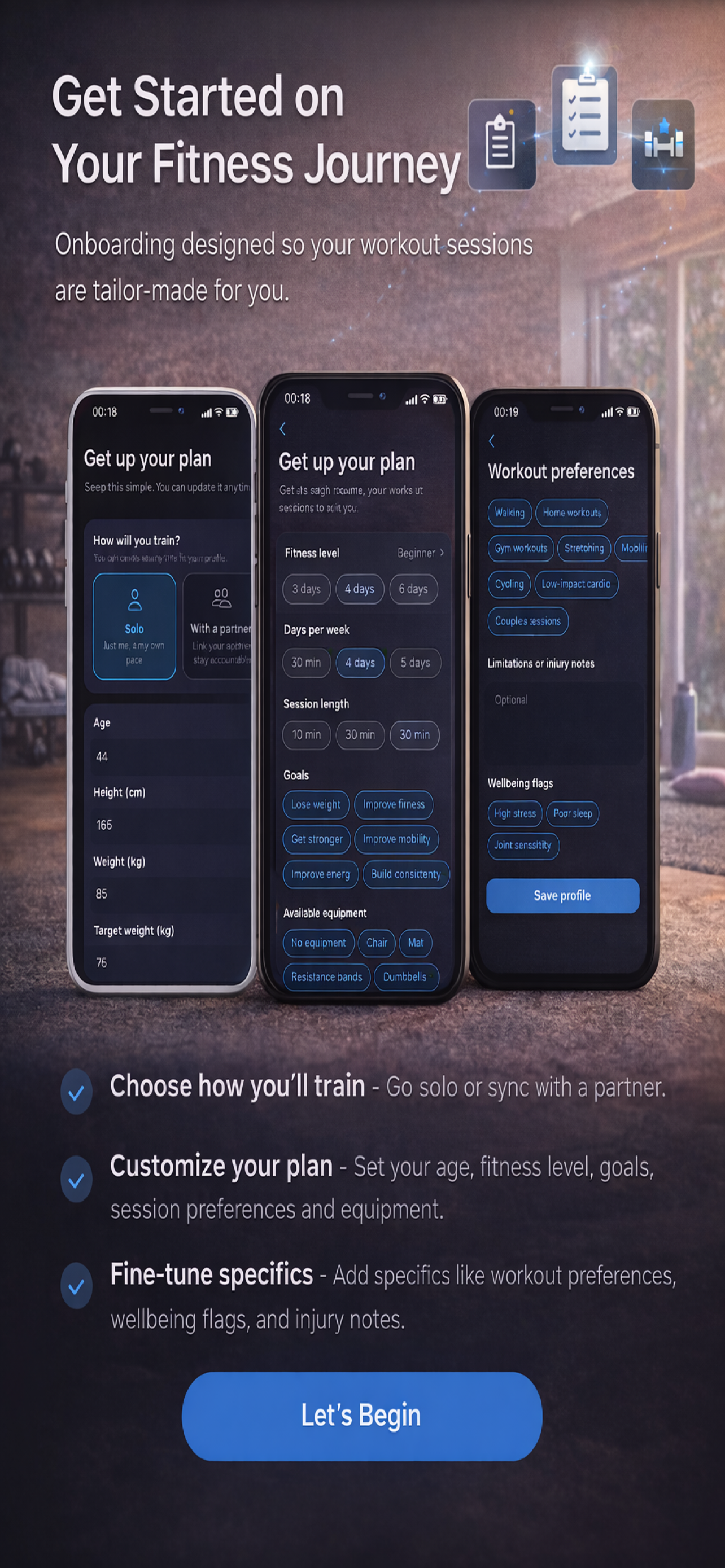 NextRep - Fitness over 40 screenshot 3