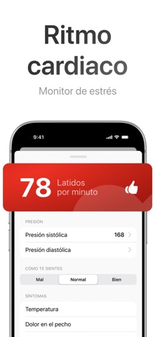 Presion Arterial - Pulsometro iPhone screenshot 6