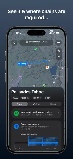Snowy Roads: Chain Control screenshot 2