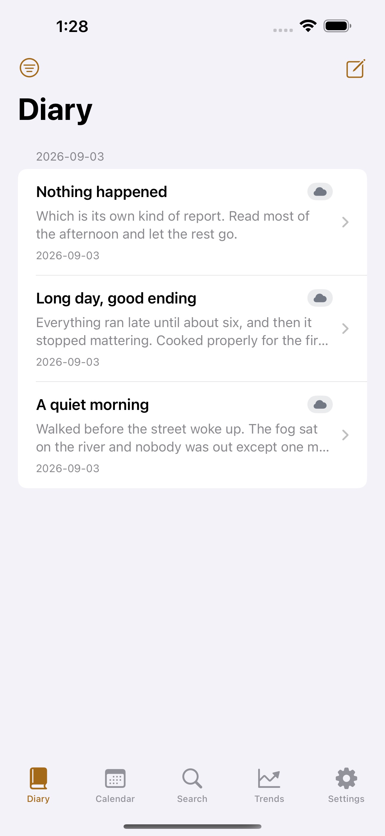 Screenshot 5 of Secret Diary - Locked Journal