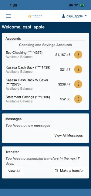 Iowa State Bank & Trust Co screenshot 2