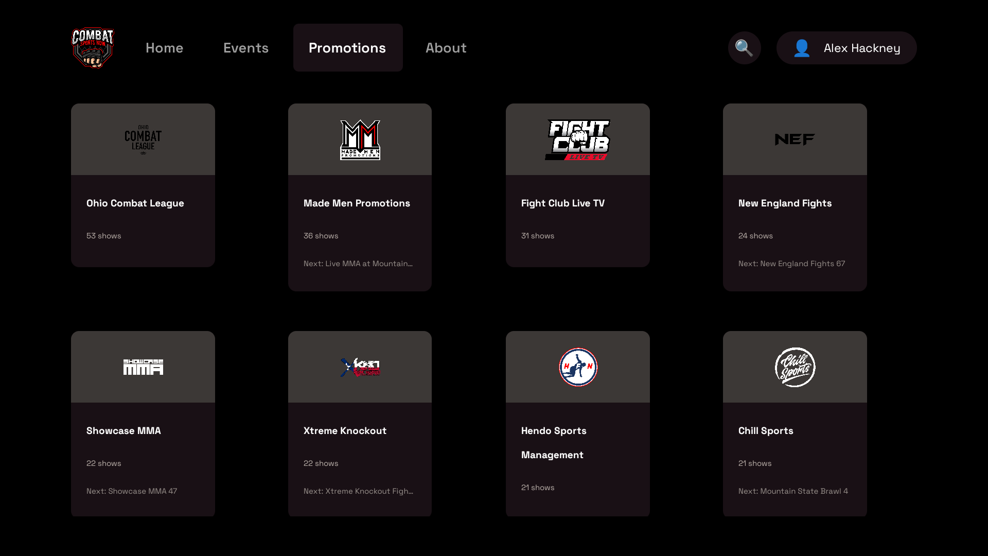Combat Sports Now TV screenshot 4