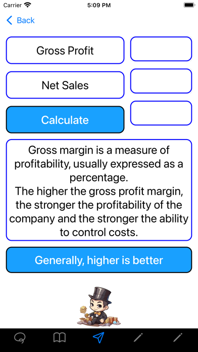 Investment Evaluation Screenshot