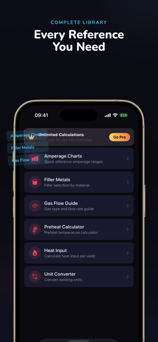 WeldCalc Pro - Welding Calc Screenshot 2 of 8