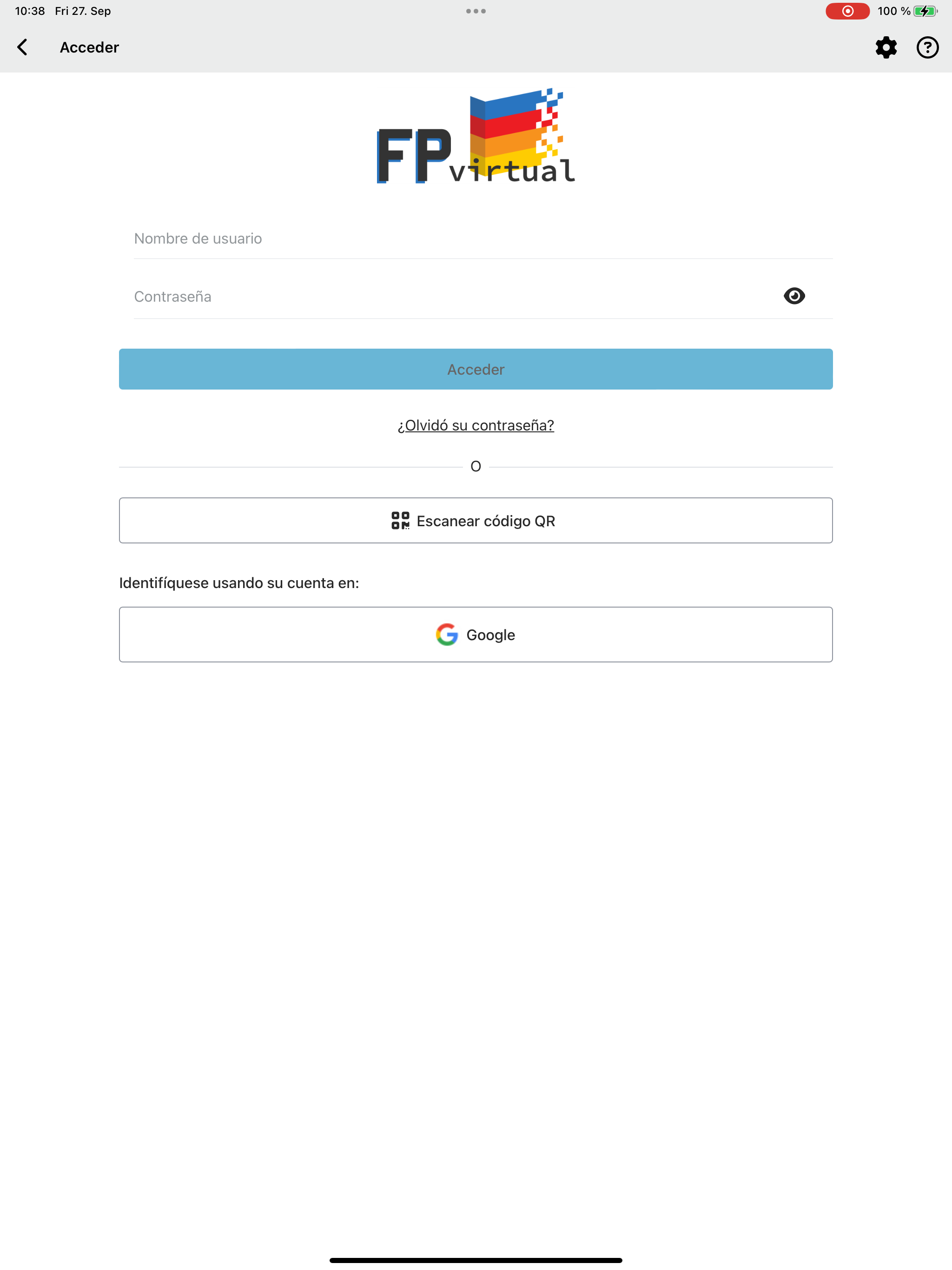 FP virtual Aragón