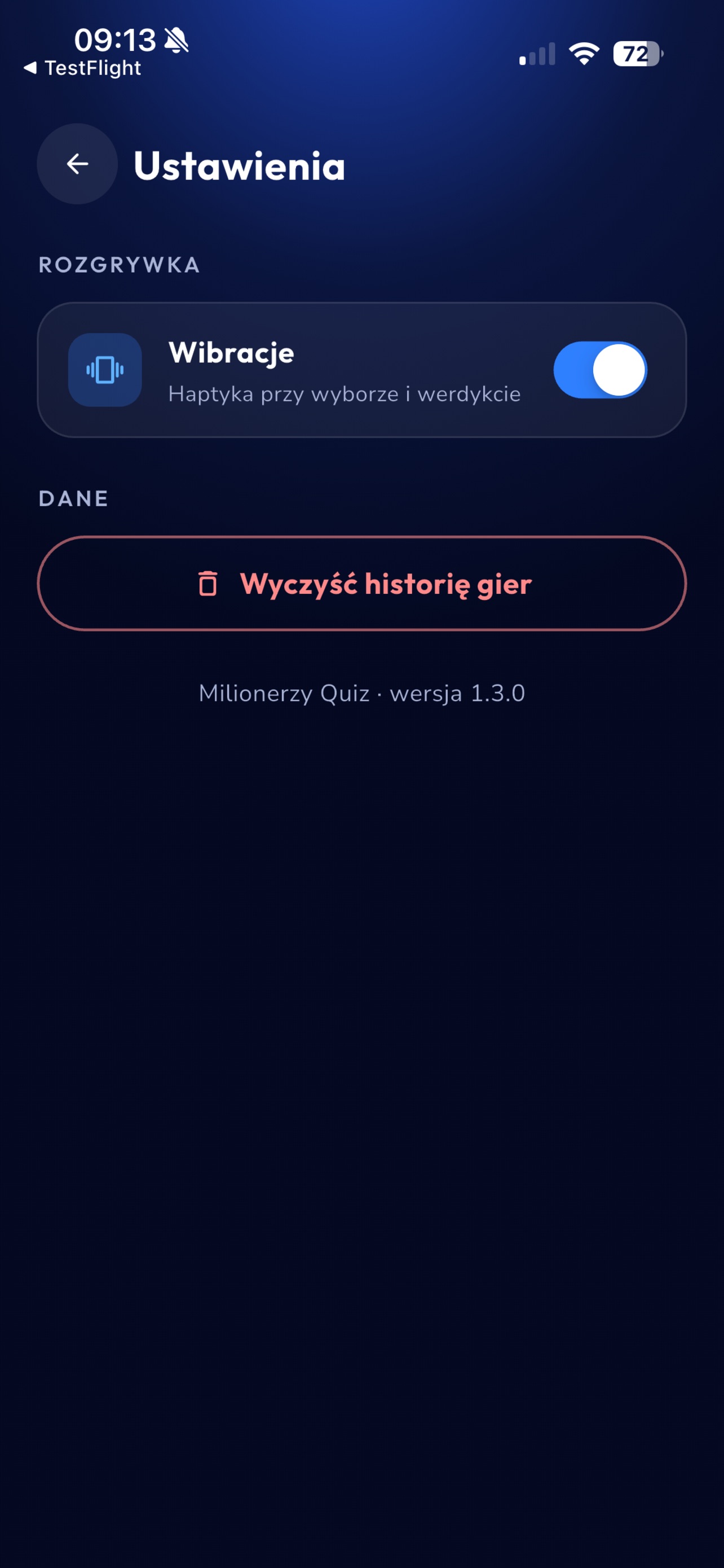 Screenshot 4 of Milionerzy Quiz