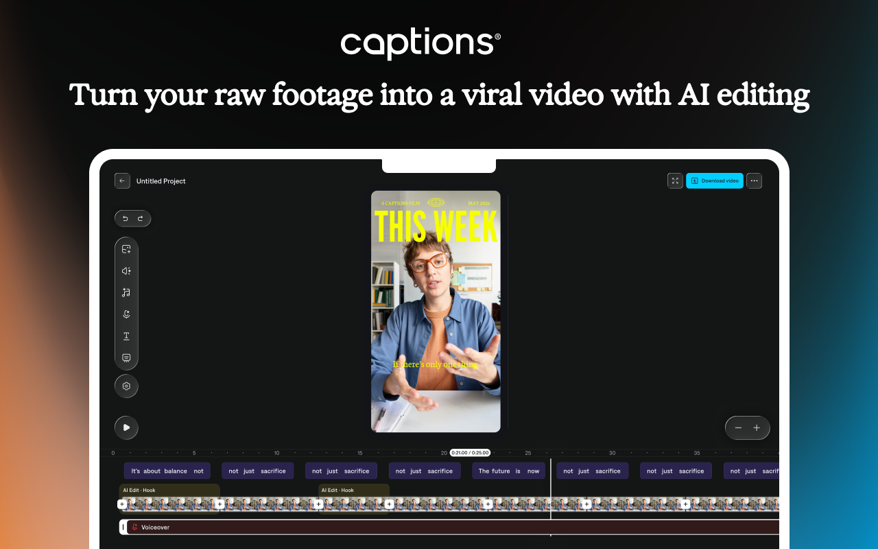 Captions: AI Edits Your Video screenshot 8