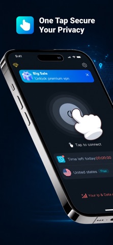 BLUE VPN - Master & Safe Screenshot 1 of 4
