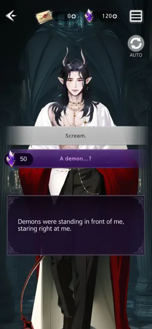 Kiss of the Inferno:Otome Game screenshot 4