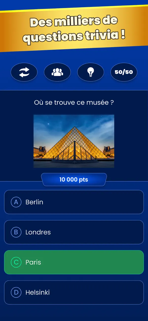 Screenshot #3 pour Quiz Culture Générale Français