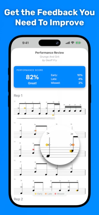 Drumr - Learn & Practice Drums Screenshot 3 of 10