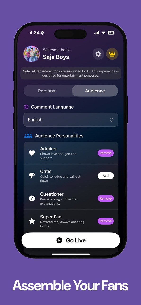 iPhone screenshot