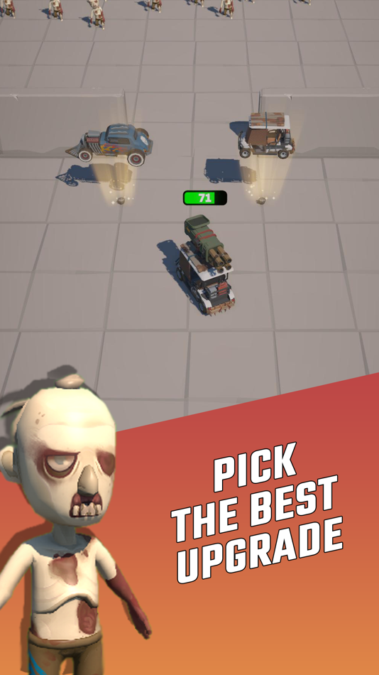 #5. Zombie Eradicator (iOS) Podle: Volodymyr Husliev