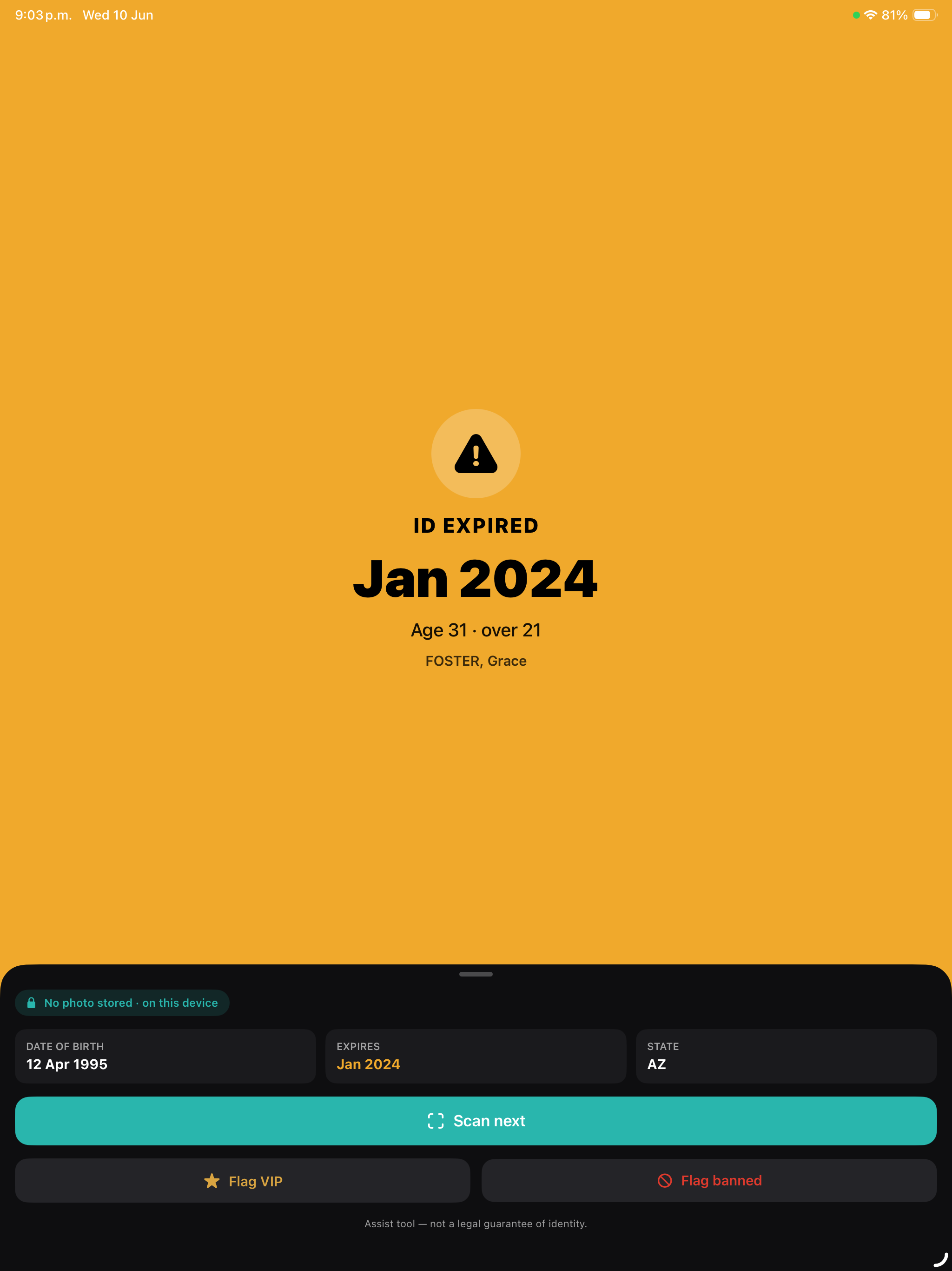 Verigate — ID Scanner & Age screenshot 15