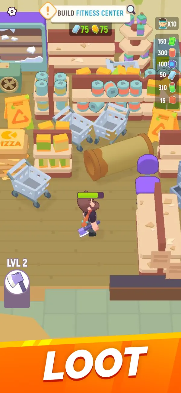 Last Stronghold: Idle Survival Hack screenshot 5 - game app interface