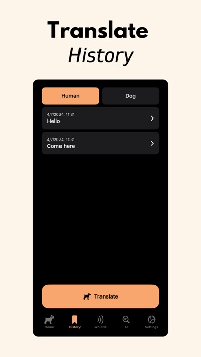 Dog Translator: Talk to Dogs Screenshot