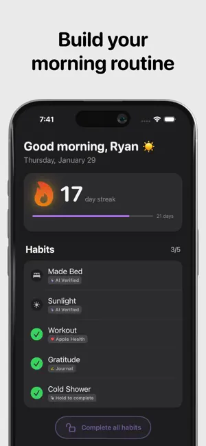 Morning Proof screenshot 1