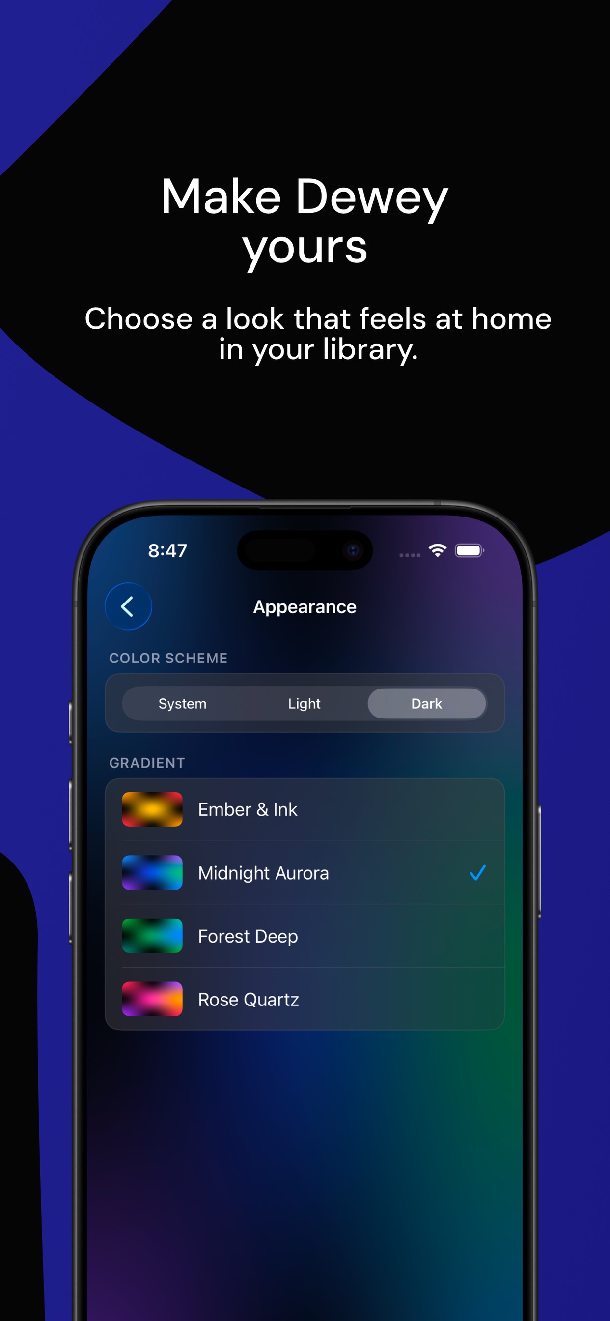 Screenshot 10 of Dewey: Reading Tracker