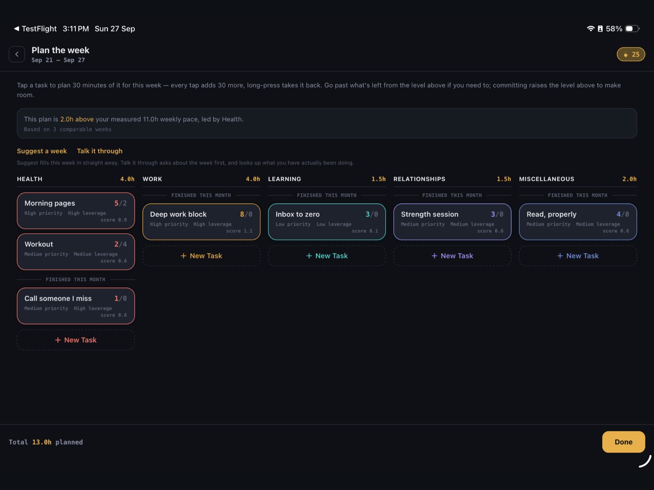 Screenshot 5 of DuskBook: Your Personal HQ