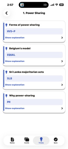 CBSE Social Science iPhone screenshot