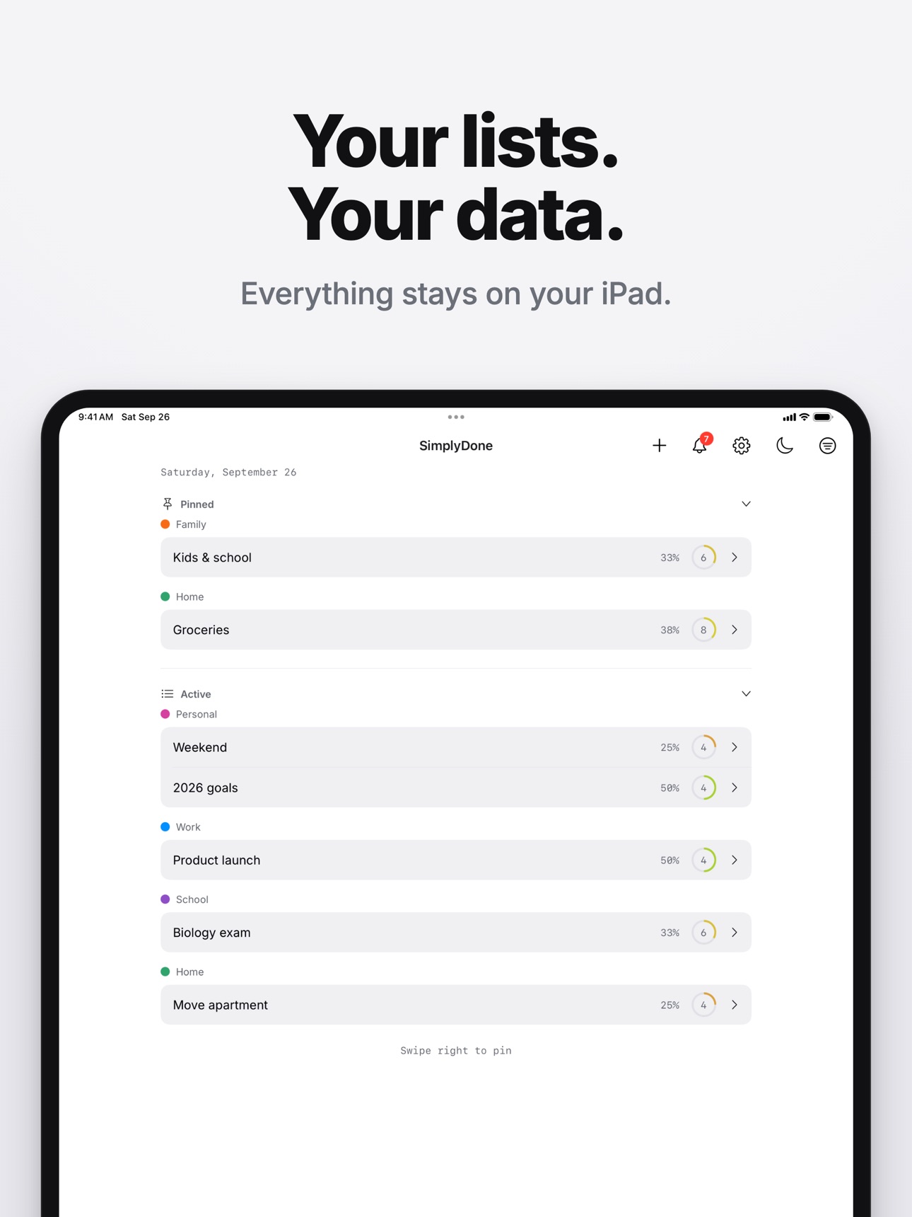 Screenshot 9 of SimplyDone - ToDo & Tasks