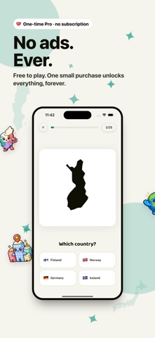 GeoSurf: World Map Quiz Screenshot 6 of 6