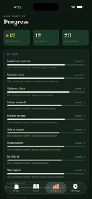 Practice Focus and Attention screenshot