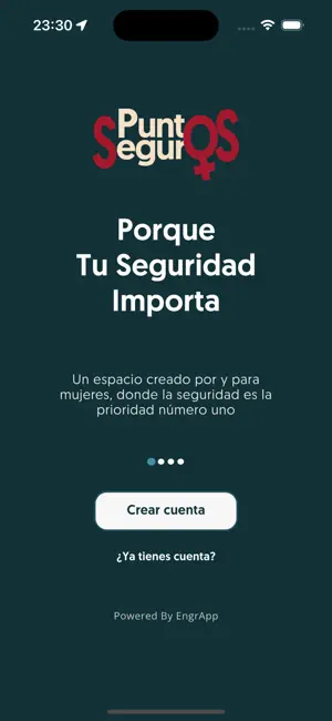 Puntos Seguros App screenshot 1