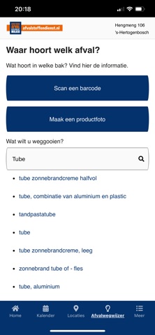 Afvalstoffendienst iPhone screenshot 5