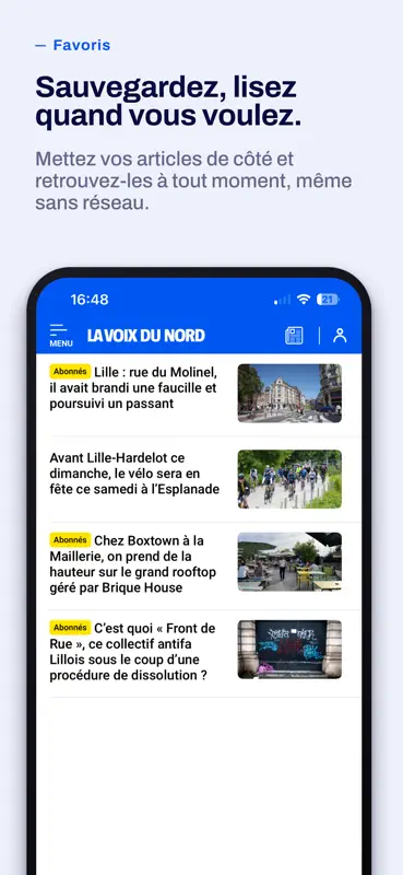 La Voix du Nord - Actualités screenshot 8 of 9