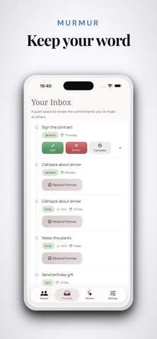 Murmur: Promise Box Screenshot 2 of 4