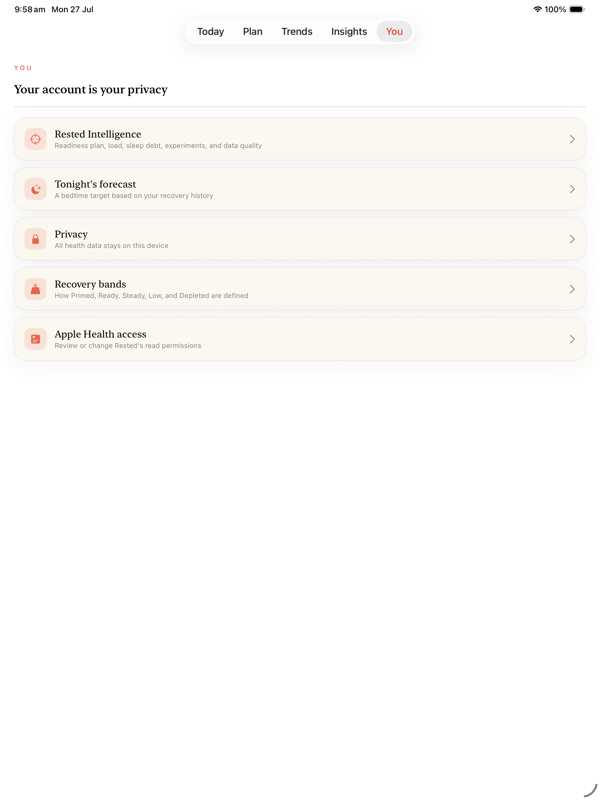 Rested screenshot 11
