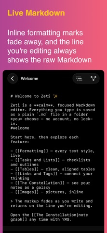 Zeti Editor Screenshot 7 of 9